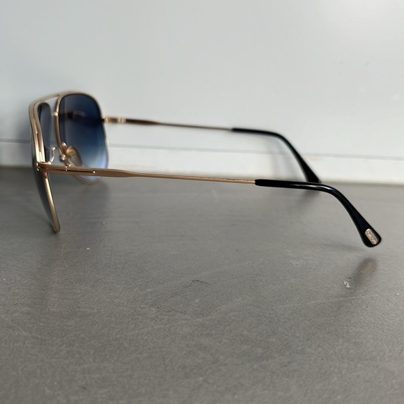 Tom Ford Andy Gold-Tone Aviator Sunglasses - Picture 2 of 6